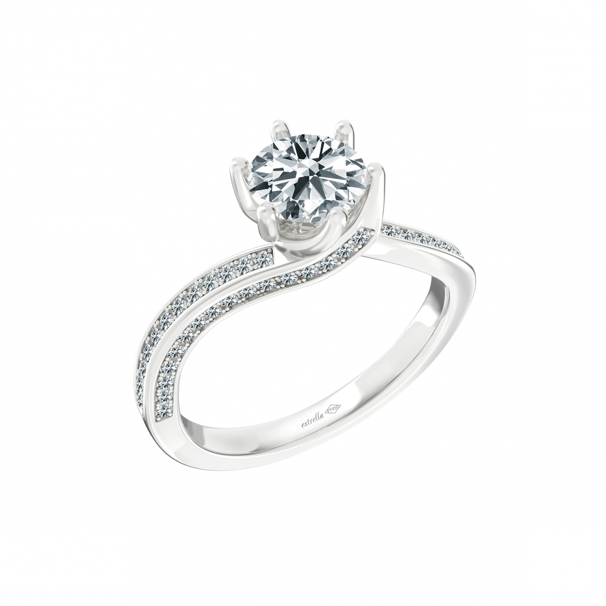 Estrella Diamond Pave Ring by D&P Malaysia
