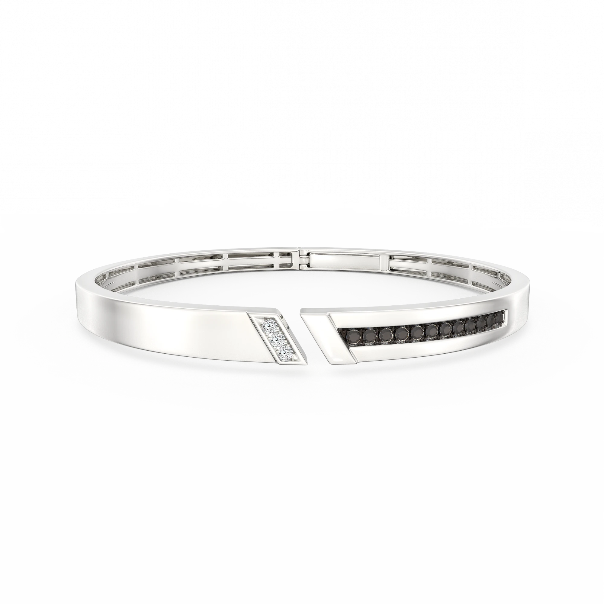 Titan Black Diamond Bangle Suitable for Men by D&P Malaysia