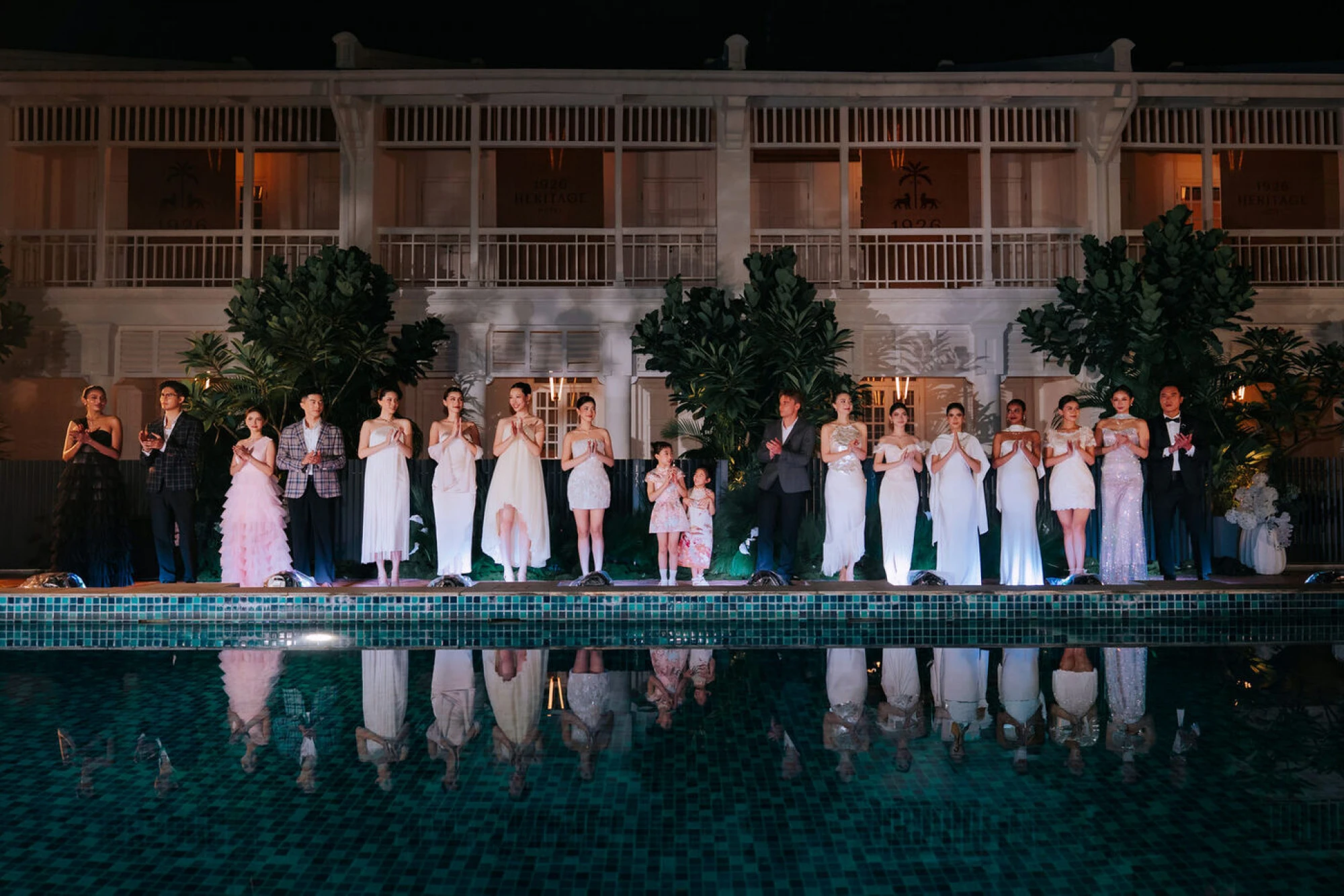 Grand finale of Where Love Begins wedding fashion showcase at 1926 Heritage Hotel Penang